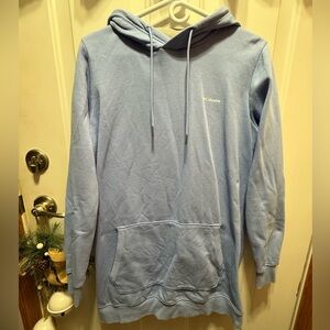 Columbia Women’s Light Blue Hoodie Tunic Length